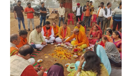 माता कौशल्या मानस प्रचारिणी सभा एवं आश्रम राम मिलेंगे, तेंदुआ धाम, शिवरीनारायण और अन्य समान धर्मा संथाओं  के तत्वावधान में ईश्वरीय प्रेरणा